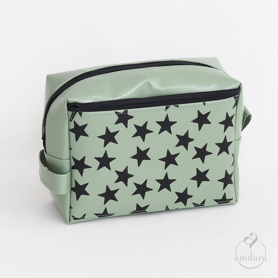 Mittelgrosses Necessaire, Kindernecessaire, Taschenorganizer aus Blache