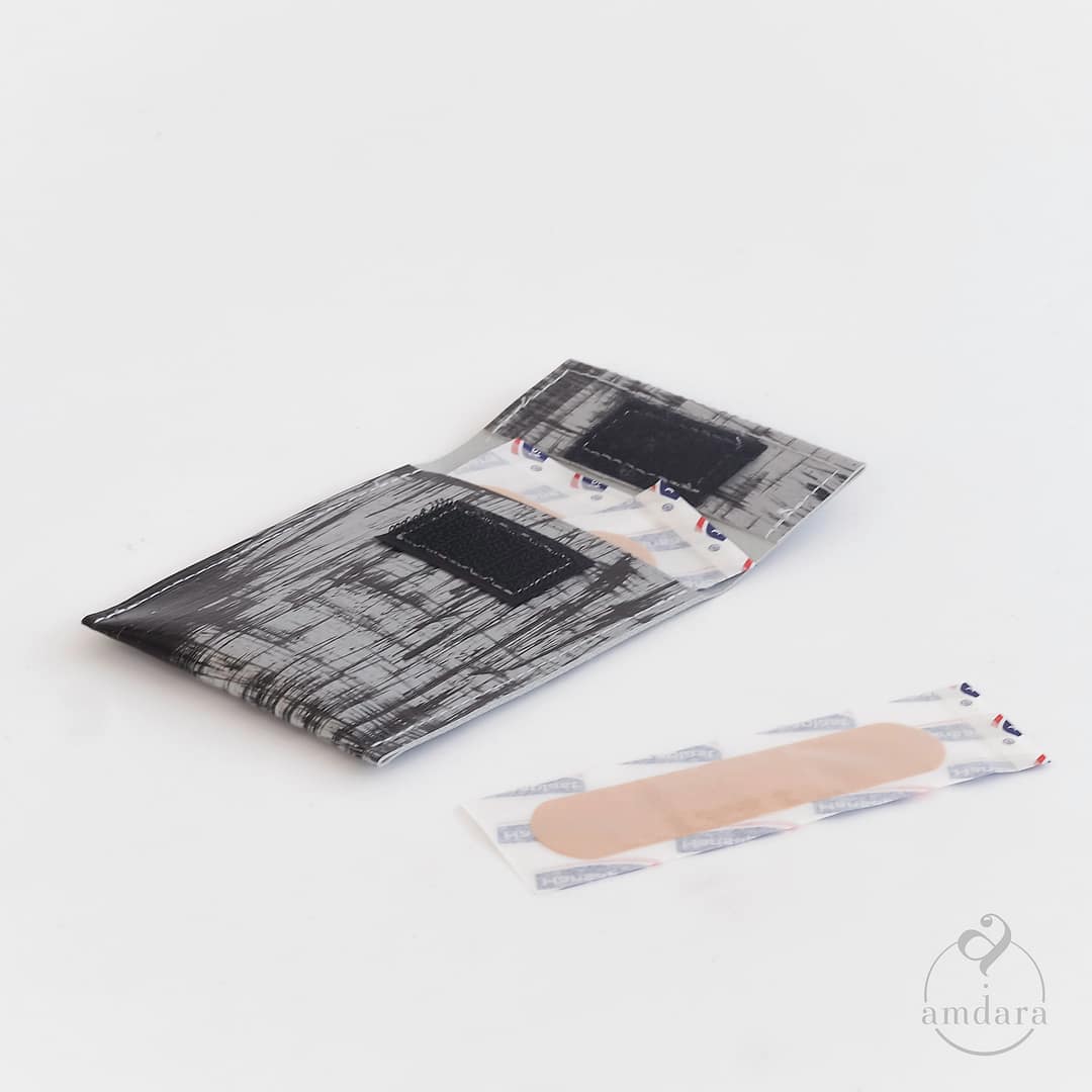 Wattenstäbchen, Pflaster Täschchen