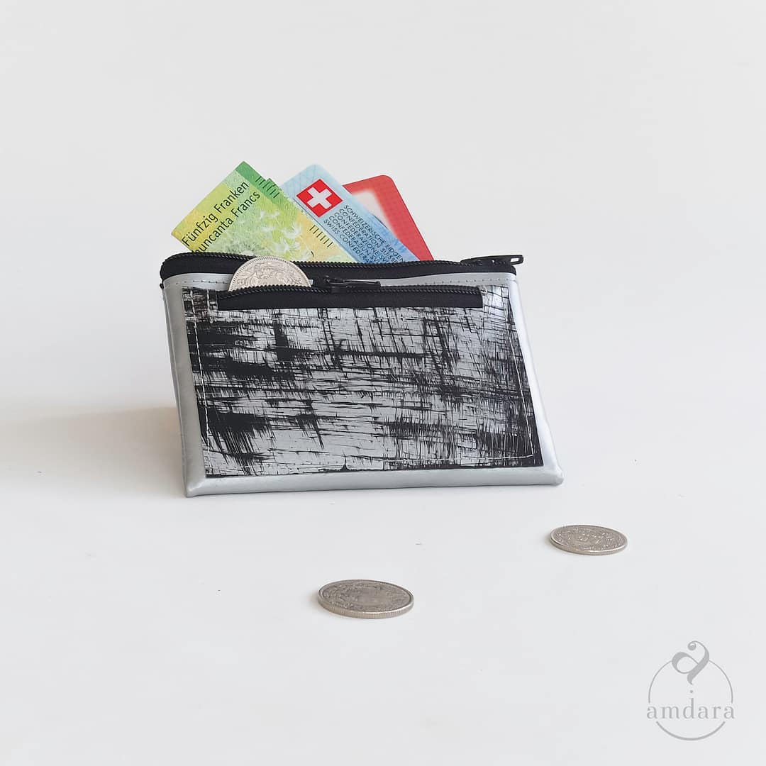 Portmonee klein, Badiportmonee aus Blache
