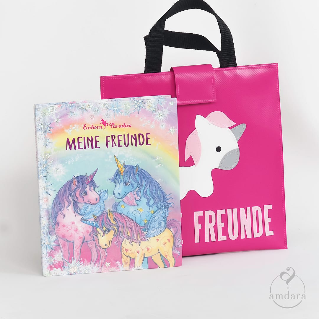 Freundebuchtasche, Freundschaftsbuch Tasche, Hülle Freundschaftsbuch