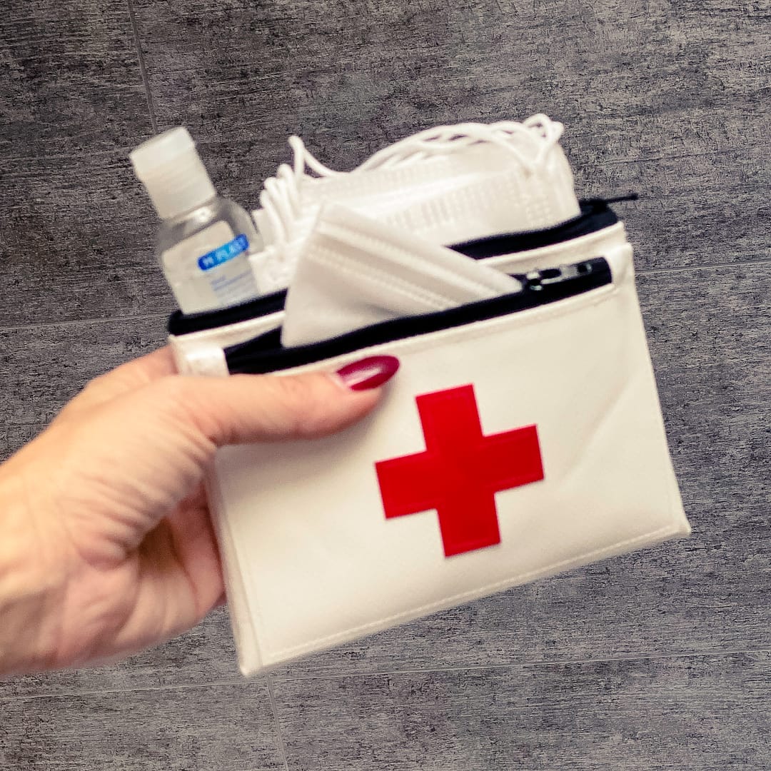 Maskentäschchen, Täschchen, Täschchen für Allerlei