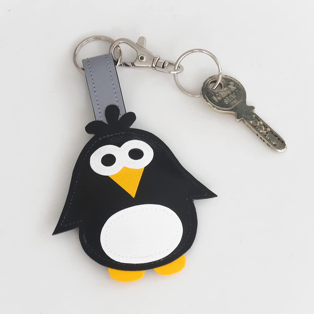 Anhänger Schlüsselanhänger Pinguin