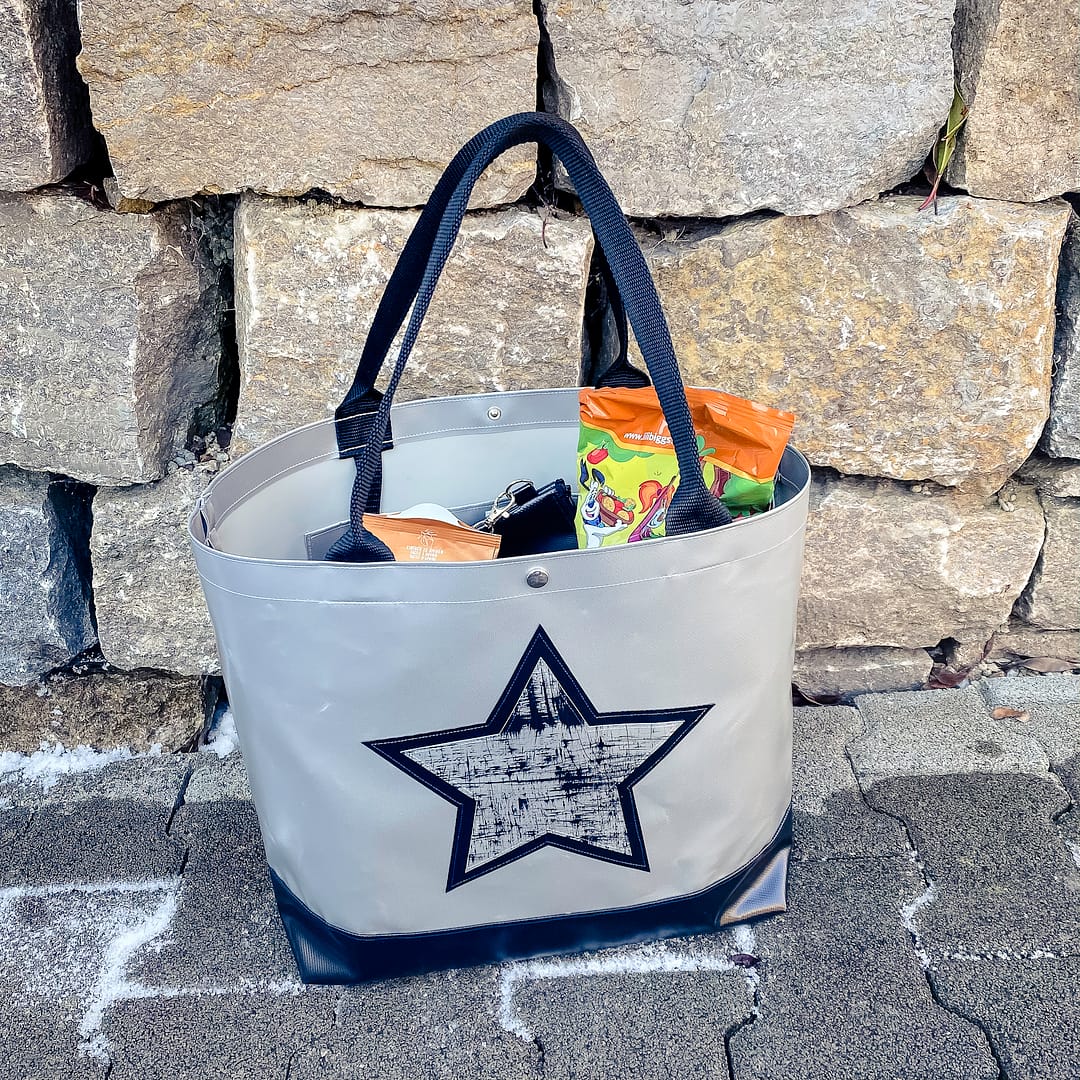 Shopper Tasche, XL Tasche, Einkaufstasche aus Blache
