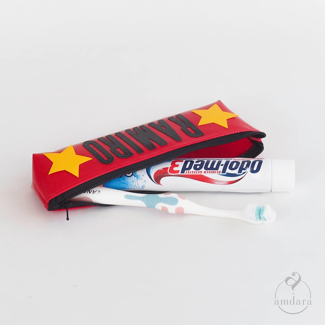 Zahnputztasche, Zahnbürstenetui, Täschchen für die Zahnbürste