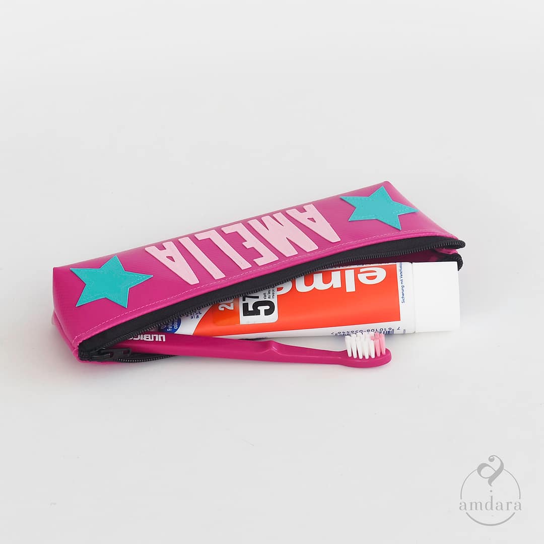 Zahnputztasche, Zahnbürstenetui, Täschchen für die Zahnbürste