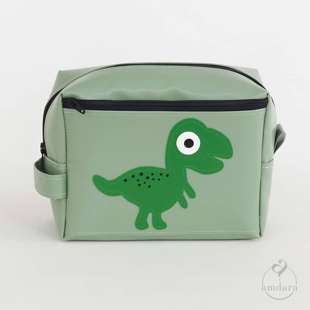 Mittelgrosses Necessaire, Kindernecessaire, Taschenorganizer aus Blache