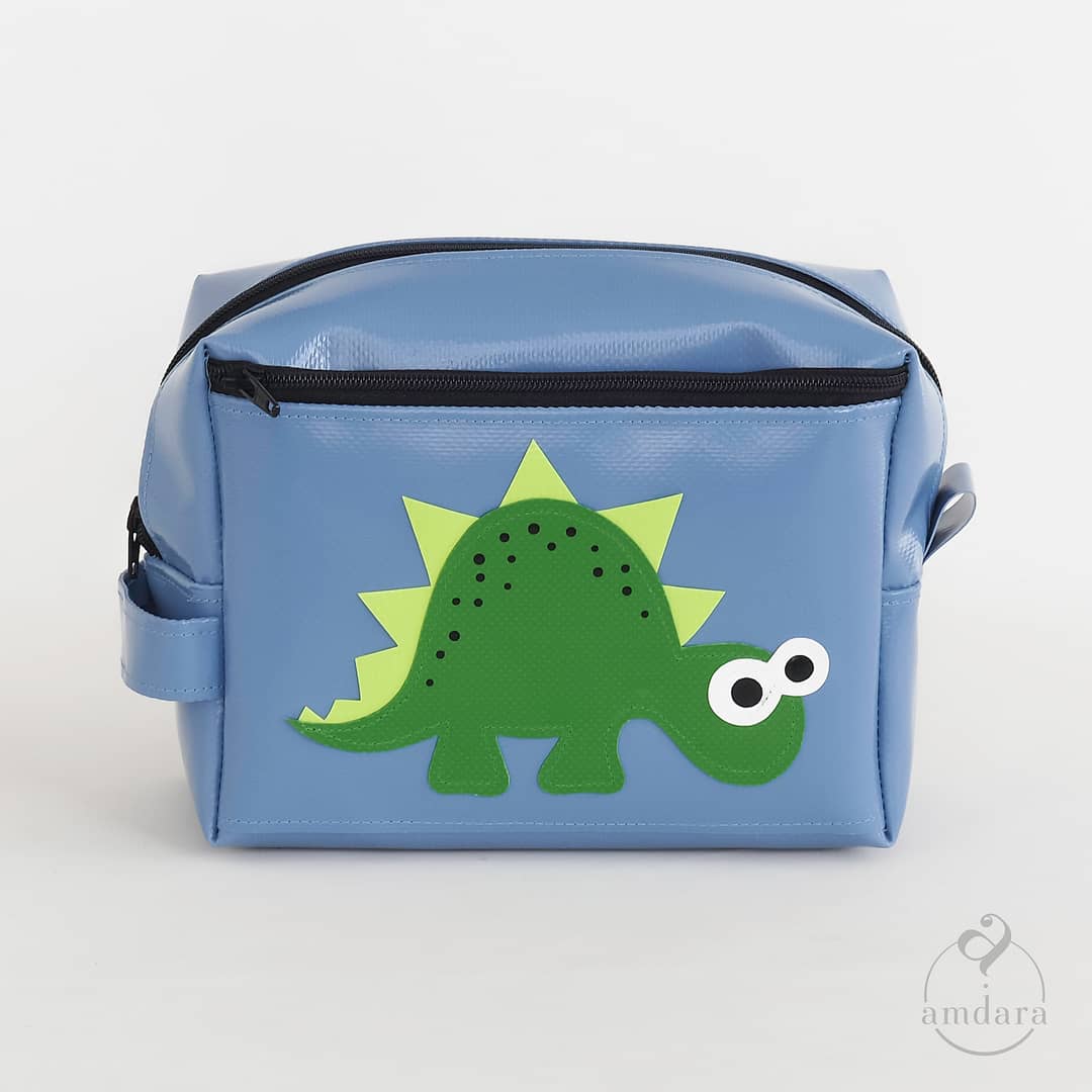 Mittelgrosses Necessaire, Kindernecessaire, Taschenorganizer aus Blache