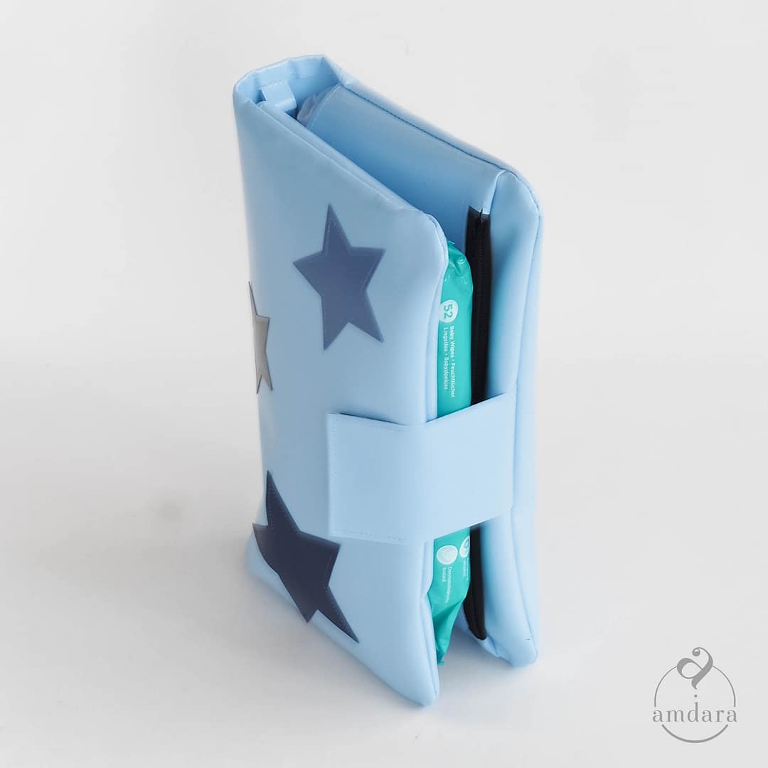 Wickeletui, Wickeltasche, Windeltasche aus Blache