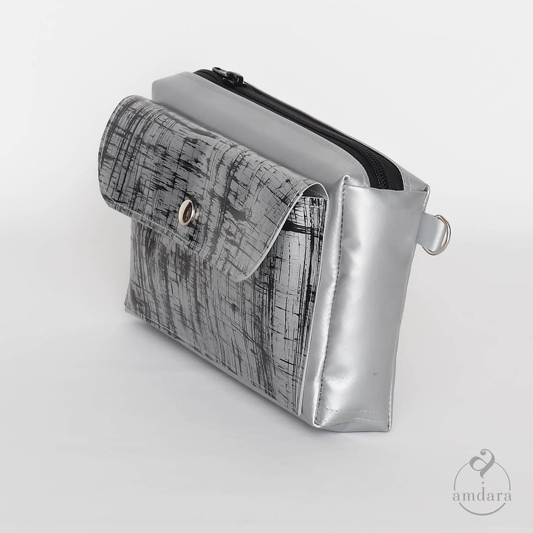 Bauchtasche, Crossbody Bag, Umhängetasche, Gürteltasche aus Blache