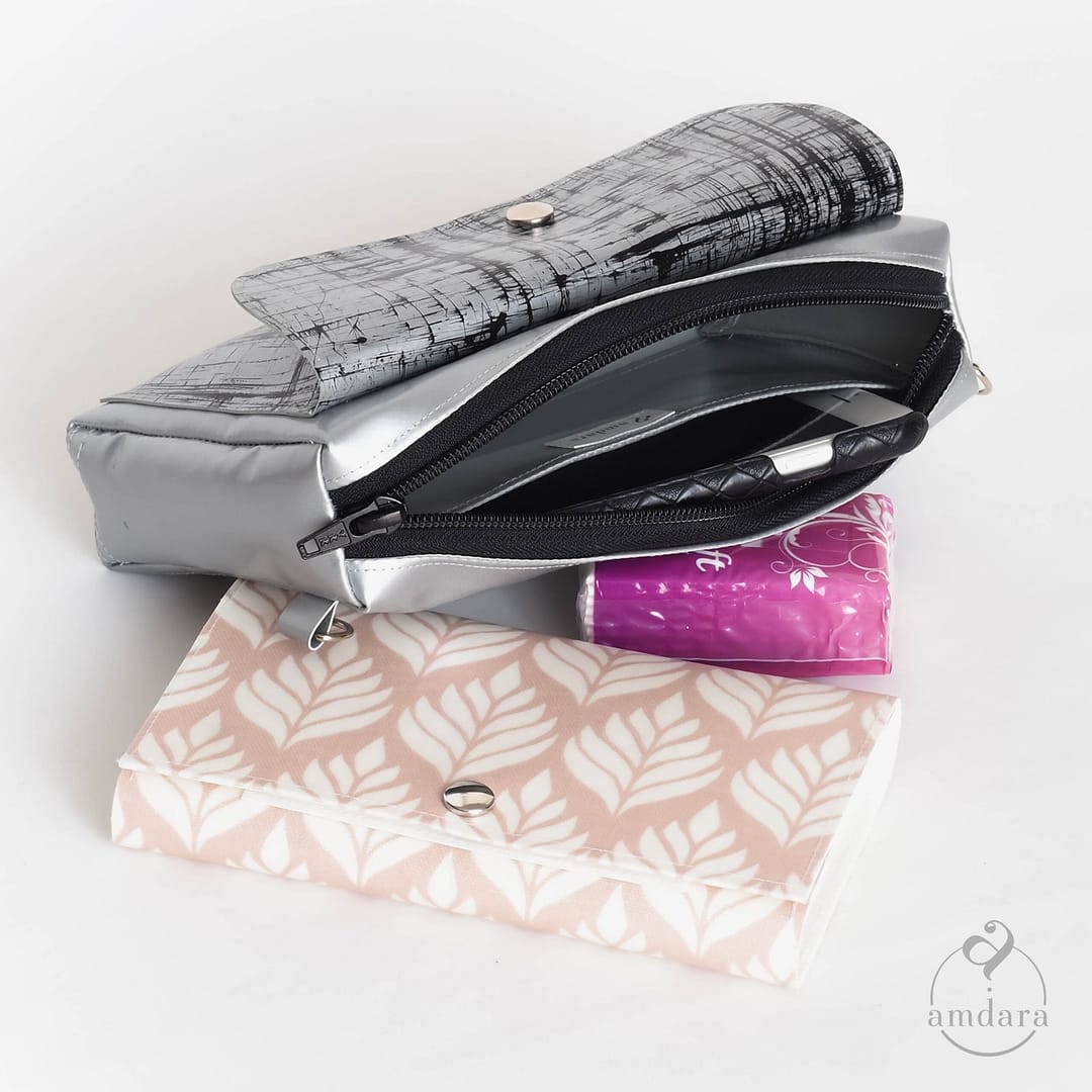 Bauchtasche, Crossbody Bag, Umhängetasche, Gürteltasche aus Blache