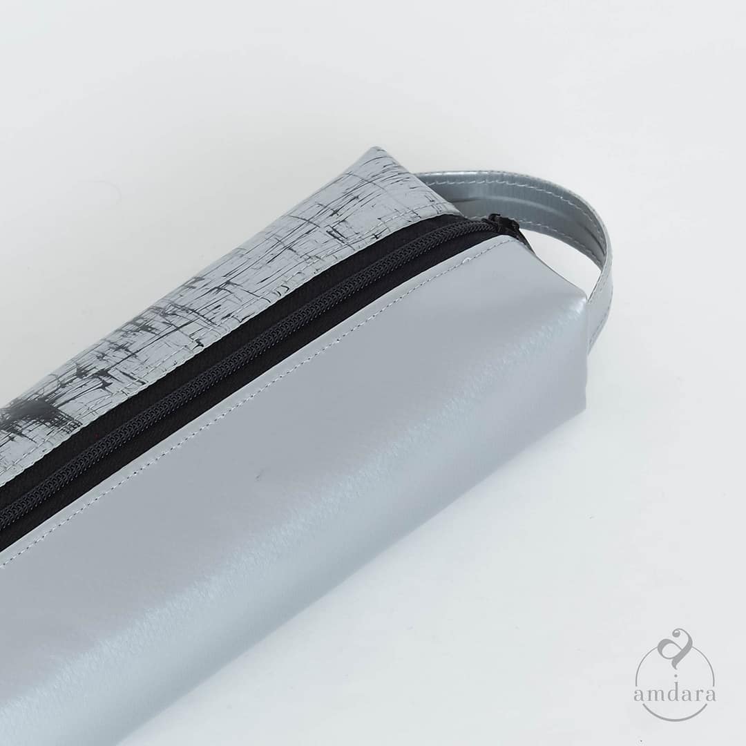 Boxi Täschchen für elektrische Zahnbürste, Stiftetui aus Blache