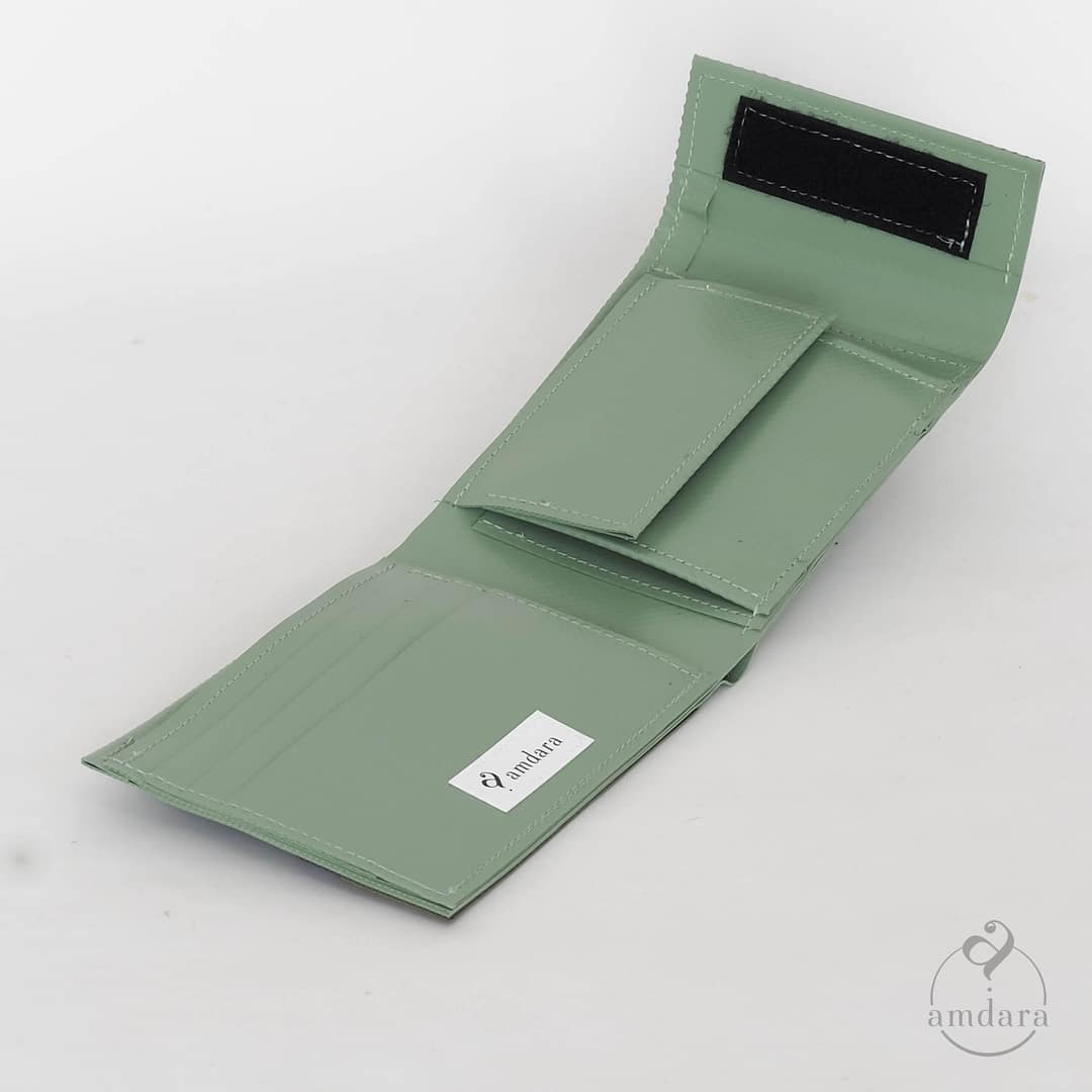 Portmonee aus Blache, kleines Portmonee für Herren, Teenager und Kinder