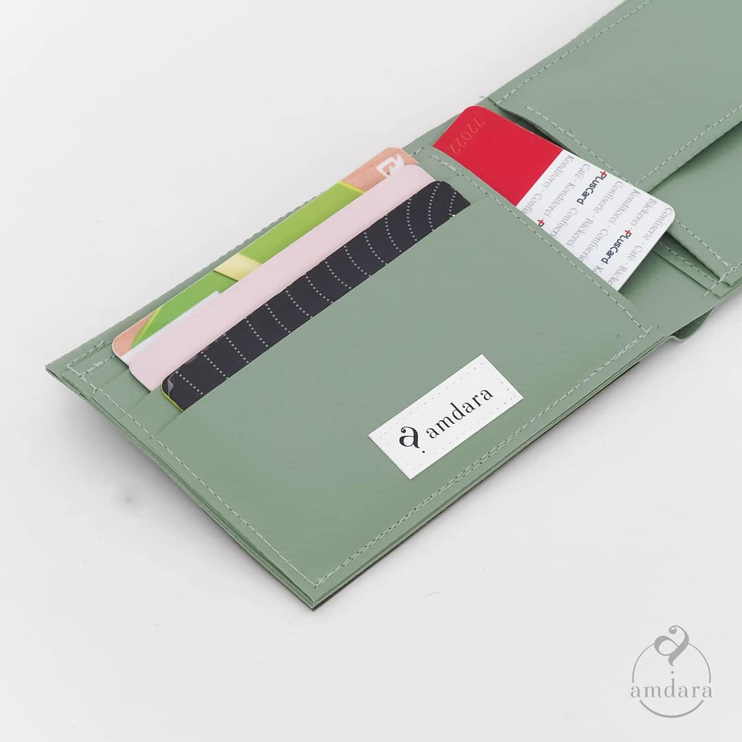 Portmonee aus Blache, kleines Portmonee für Herren, Teenager und Kinder