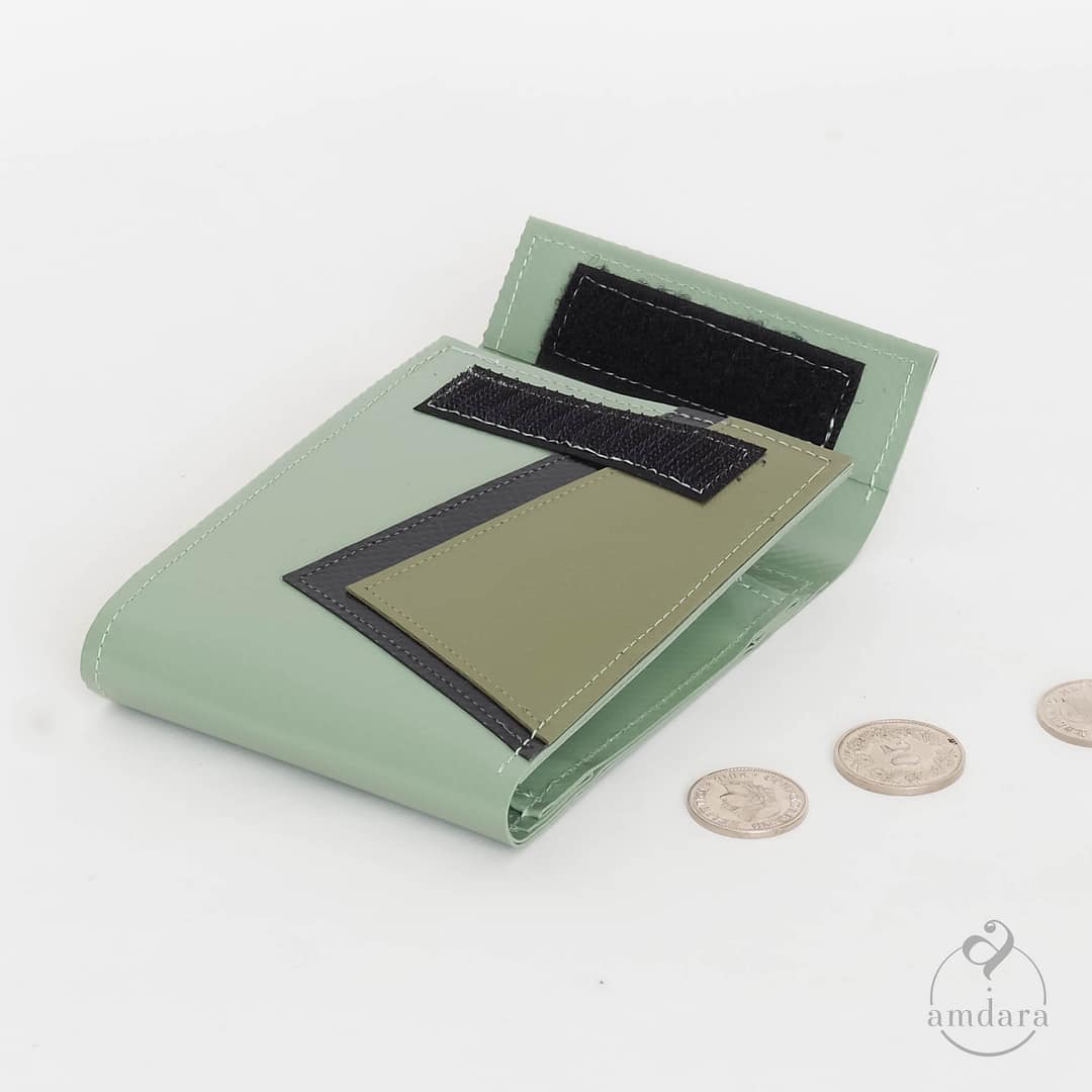 Portmonee aus Blache, kleines Portmonee für Herren, Teenager und Kinder