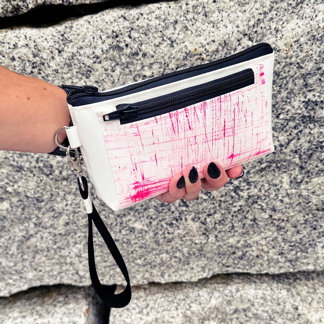 Wertsachentäschchen, Mini Taschenorganizer aus Blache