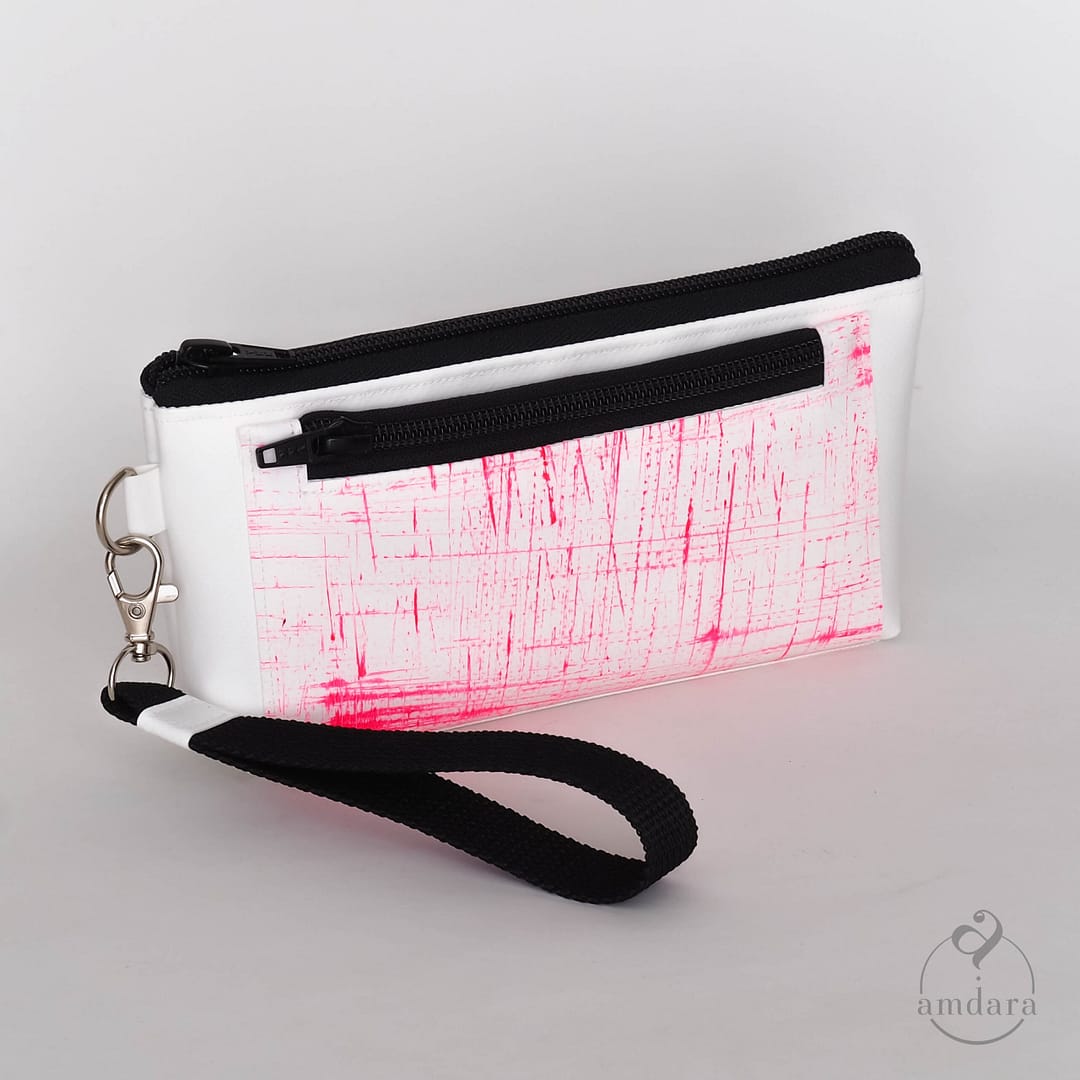 Wertsachentäschchen, Mini Taschenorganizer aus Blache