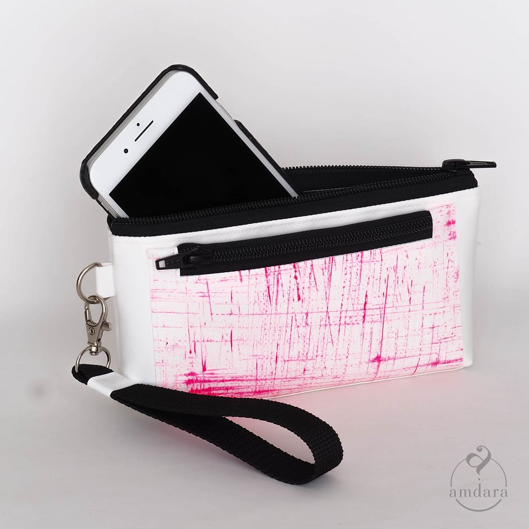 Wertsachentäschchen, Mini Taschenorganizer aus Blache