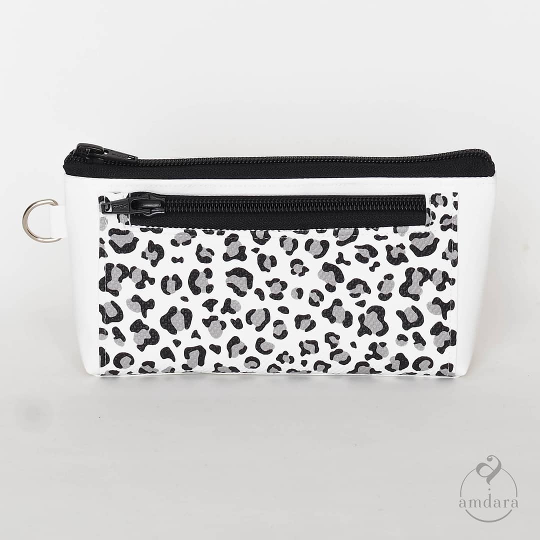 Wertsachentäschchen, Mini Taschenorganizer aus Blache - Leo