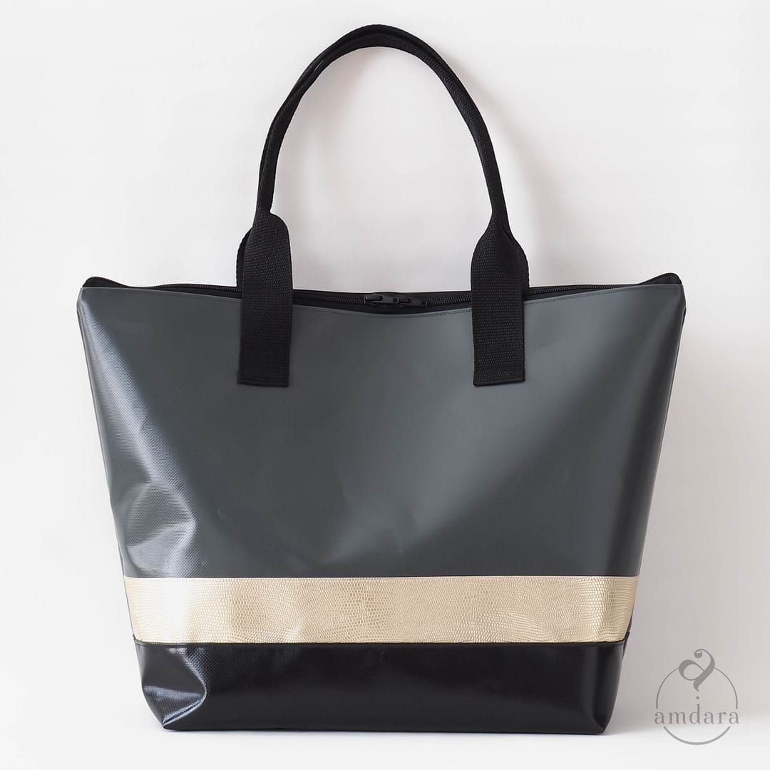 Shopper, Einkaufstasche, Badetasche aus Blache von amdara