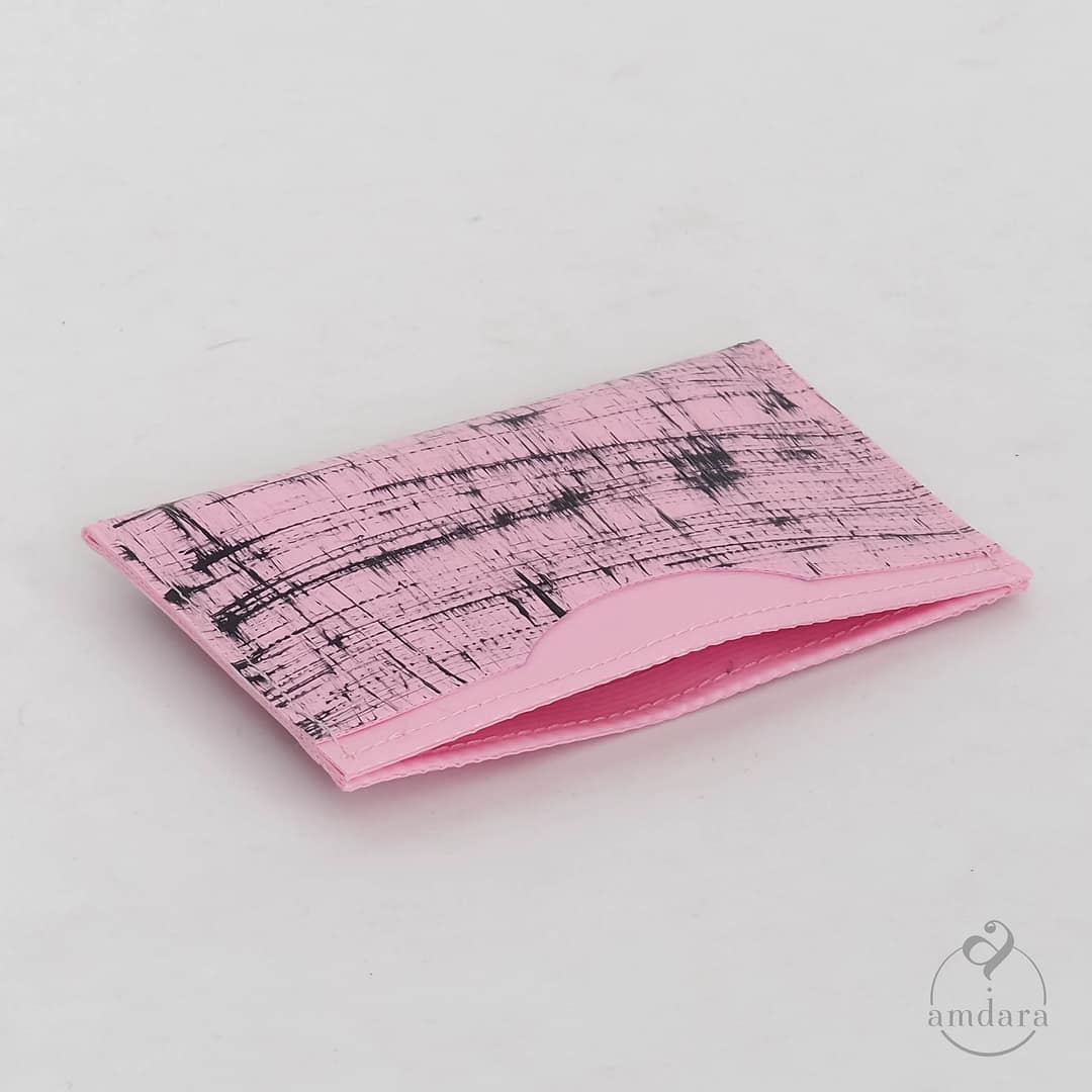 Kartenetui Minimal, Kreditkarten Portemonnaie, minimalistisches Portmonee, handmade aus Blache by amdara