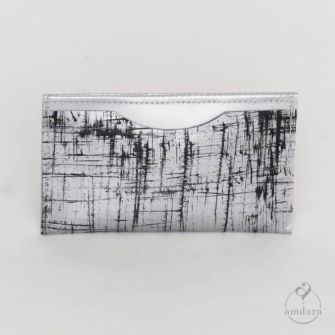 Kartenetui Minimal, Kreditkarten Portemonnaie, minimalistisches Portmonee, handmade aus Blache by amdara