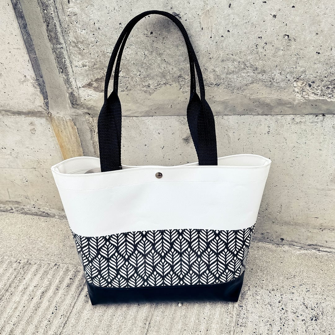 Shopper klein, Handtasche, Einkaufstasche, Lunchtasche aus Blache