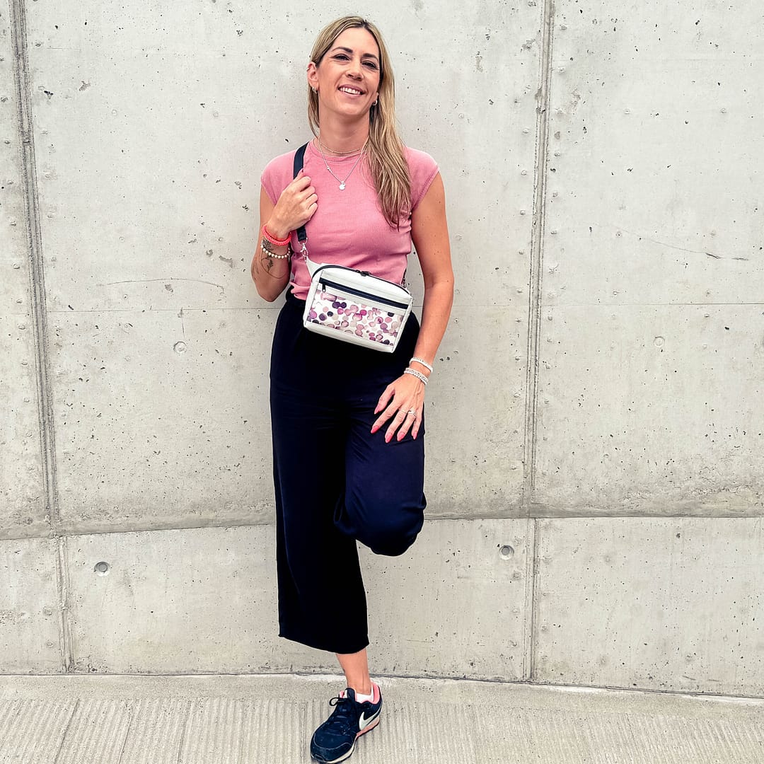 Grosse Bauchtasche, Crossbodytasche aus Blache