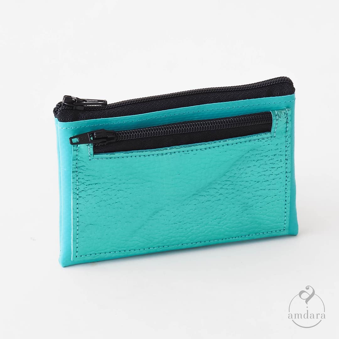 Portmonee klein, Reiseportmonee, Badiportmonee aus Blache