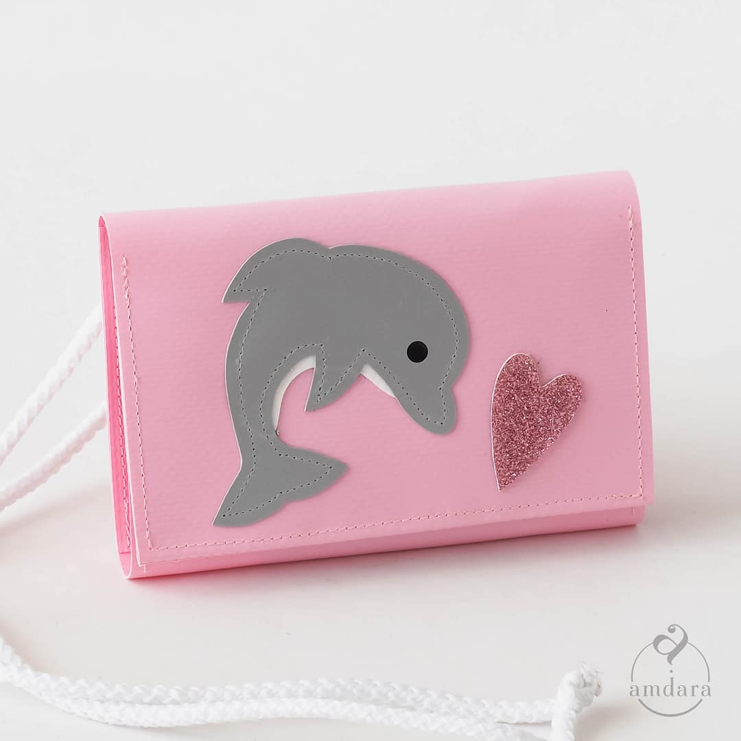 Kinderportmonee, Umhängeportmonee aus Blache