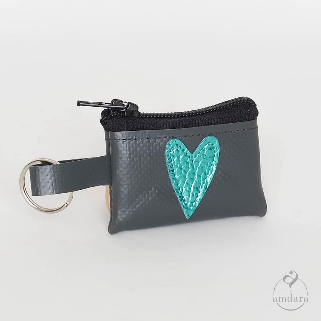 Münzanhänger mini, Schlüsselanhänger für Geld und Jeton