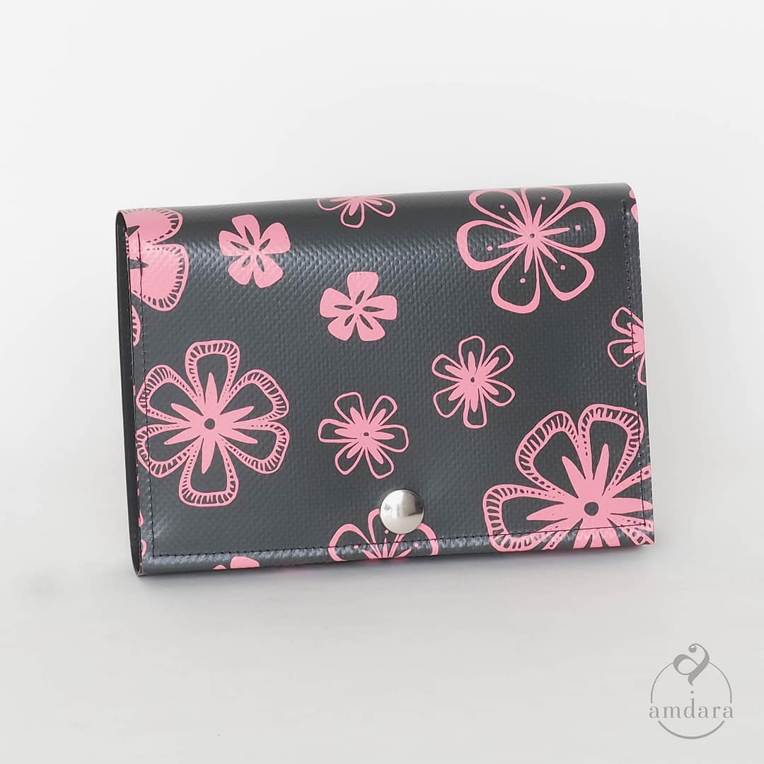 Portemonnaie, mittelgrosses Portmonee aus Blache