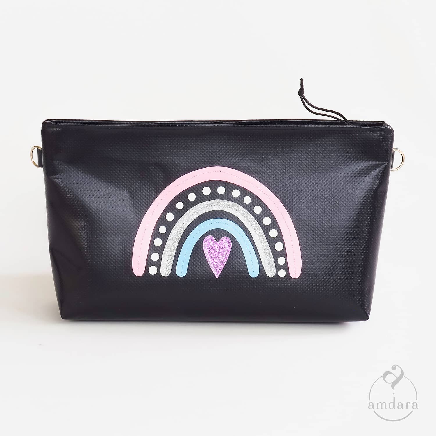 Kleine Handtasche, Umhängetasche, Crossbody Bag aus Blache