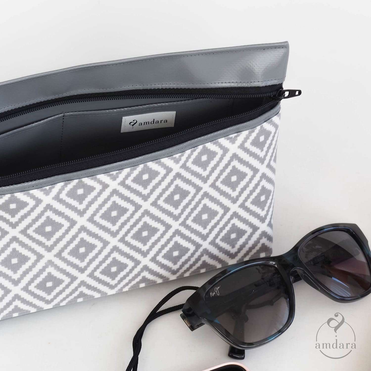 Baditäschchen, Necessaire aus Blache