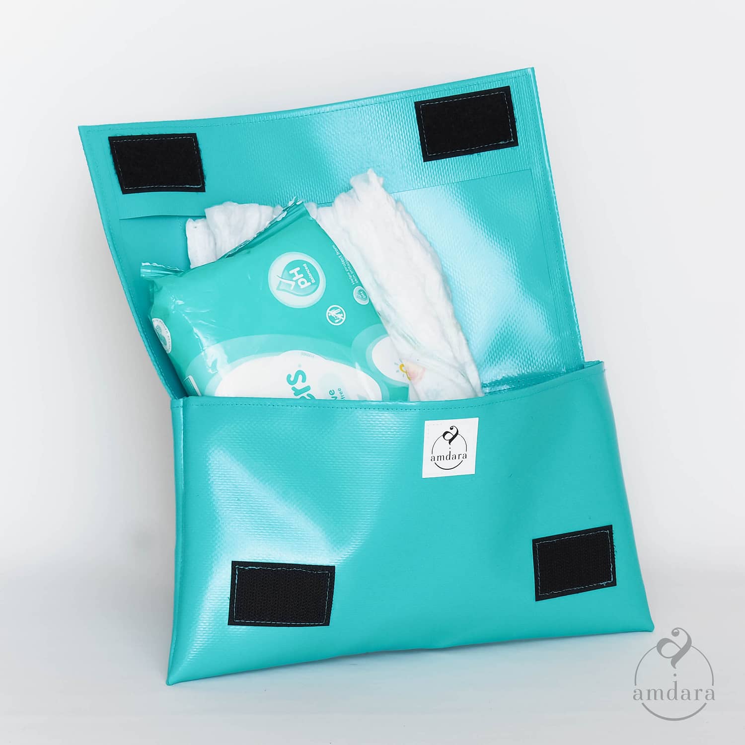 Wickeletui easy, Windeltasche, Feuchttüchertasche, Täschchen für Wechselkleider